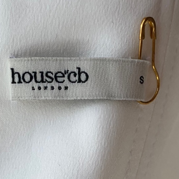 House of CB Noele Bow Strapless Satin Minidress - Picture 11 of 14